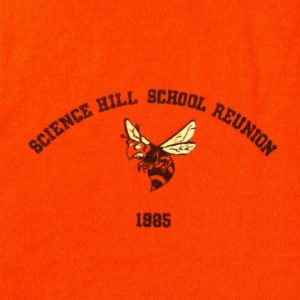 Vintage 1985 Science Hill School Reunion t-shirt