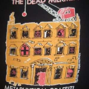 Vintage 1990 The Dead Milkmen t-shirt Metaphysical Graffiti