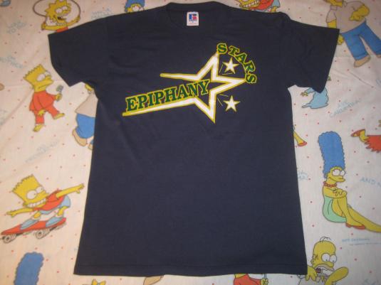 vintage 1980’s Epiphany Stars t-shirt, soft and thin