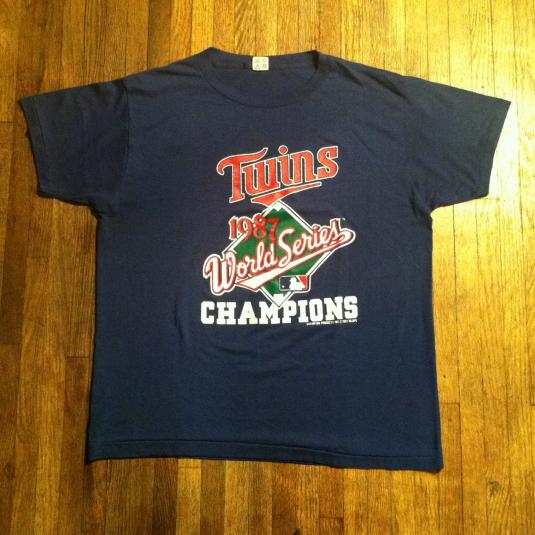 Vintage 1987 Minnesota Twins baseball MLB t-shirt | Defunkd