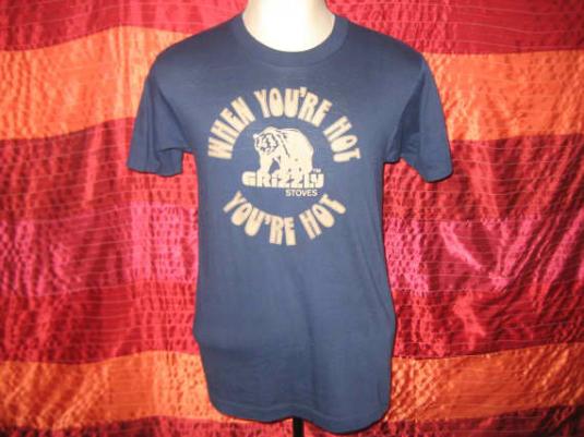 Vintage 1980’s hot grizzly bear t-shirt, Screen Stars, M L