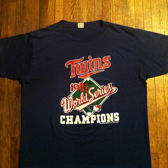 Vintage 1987 Minnesota Twins baseball MLB t-shirt | Defunkd