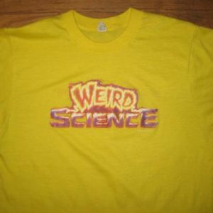 Vintage Original 1980's Weird Science movie t-shirt, L-XL