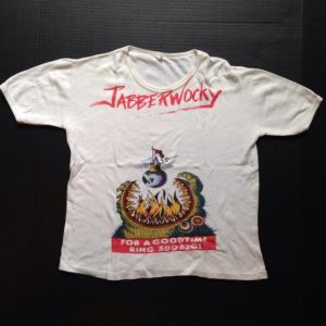 Vintage 1970's JABBERWOCKY Terry Gilliam movie t-shirt