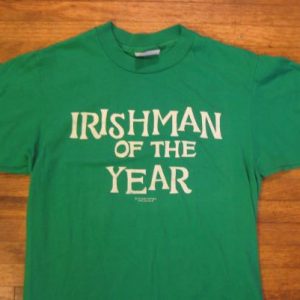 Vintage 1980's "Irishman of the year" t-shirt, S-M