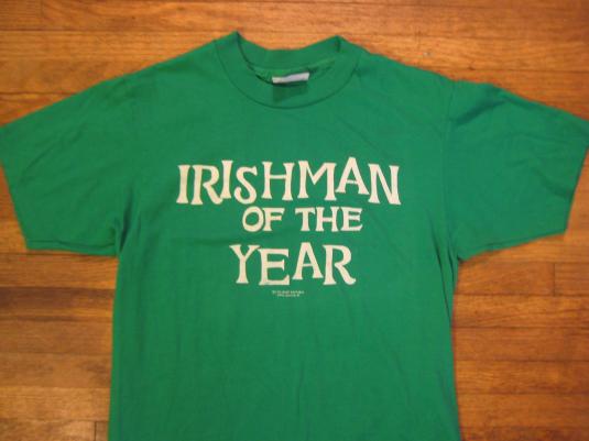 Vintage 1980’s “Irishman of the year” t-shirt, S-M