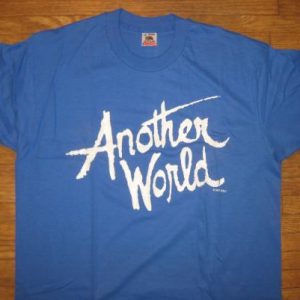 Vintage 1980's Another World soap opera t-shirt, large