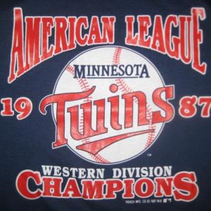 Vintage 1987 Minnesota Twins t-shirt, XL XXL