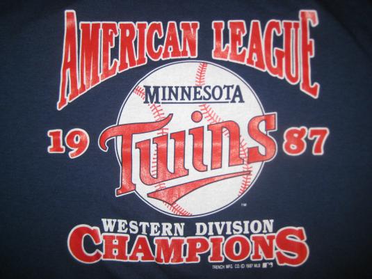 Vintage 1987 Minnesota Twins t-shirt, XL XXL