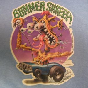 Vintage 1980's Hotrodding monster t-shirt, soft and thin, M