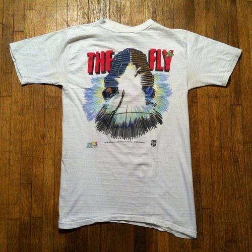 Vintage 1986 The Fly David Cronenberg horror movie t-shirt | Defunkd
