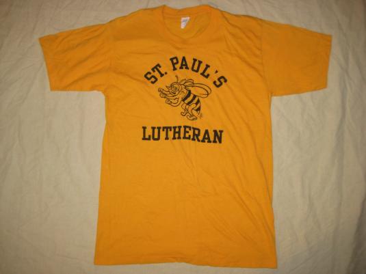 Vintage late 60s, early 70s private school t-shirt
