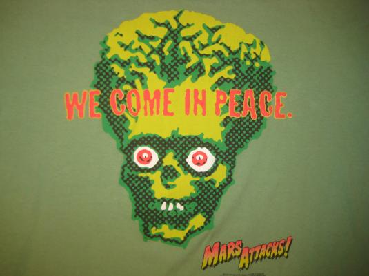 vintage Original 1990’s Mars Attacks movie t-shirt, XL