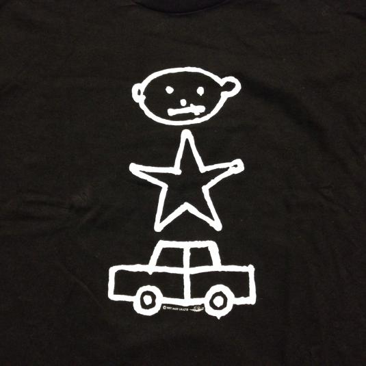 U2 黒 1991 U2 ZOO TV TOUR T Vintage 1991 U2 Zoo TV concert t-shirt | Defunkd