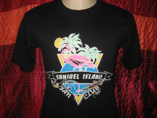 Vintage 1980’s Sanibel Island vacation t-shirt, S M