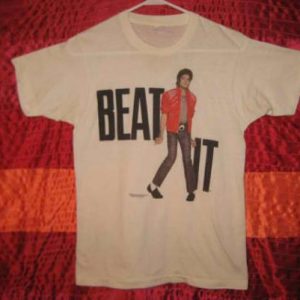 Vintage 1984 Michael Jackson "Beat It" Screen Stars t-shirt