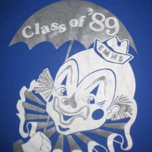 Vintage Class of 1989 clown t-shirt, XL XXL