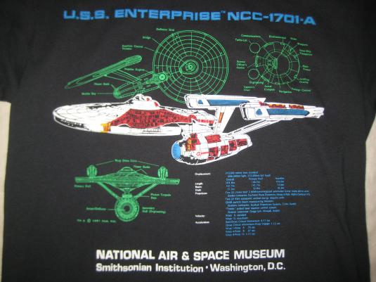 USS Enterprise Star Trek Vintage T-Shirt