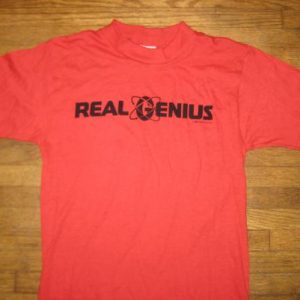 Vintage 1985 Real Genius movie promo t-shirt, small