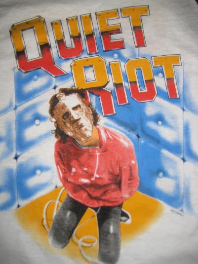 Vintage 1980’s deadstock Quiet Riot raglan t-shirt, small