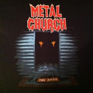 Vintage 1980's Metal Church The Dark t-shirt