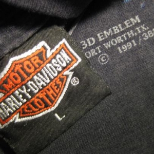 Vintage 3D Emblem Harley Davidson t-shirt, large