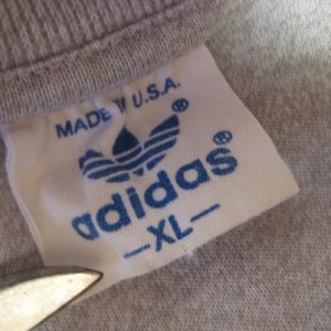 Vintage 1980's Adidas t-shirt, XL