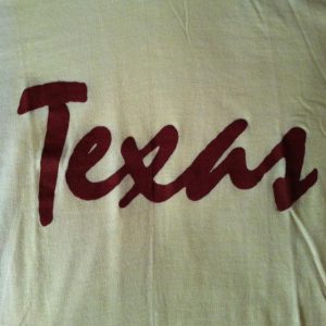 Vintage 1980's Texas tourist t-shirt