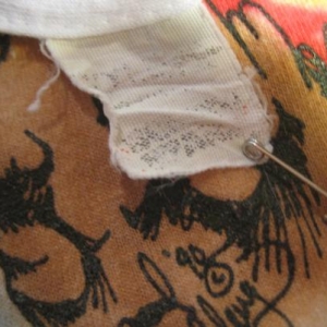 Wicked sweet vintage t-shirt- warrior babe riding a dragon