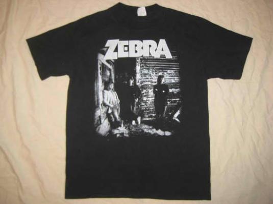 Vintage 1986 Zebra 3.V t-shirt