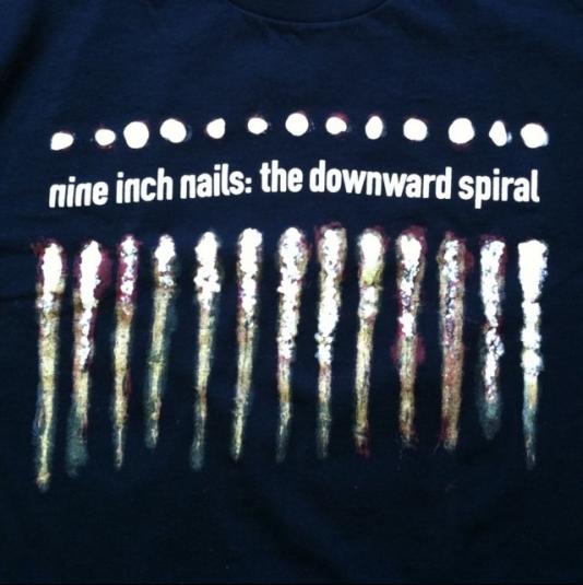 Vintage 1994 Nine Inch Nails The Downward Spiral t-shirt