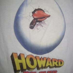 Vintage original 1980's Howard the Duck movie promo t-shirt