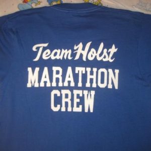 vintage 1980's marathon crew t-shirt Screen Stars