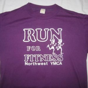 Vintage 1980's YMCA running t-shirt, XL