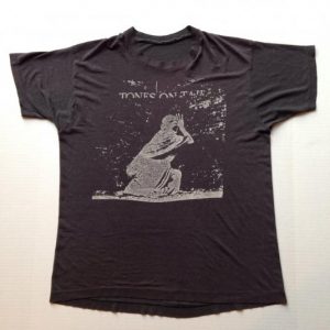 Vintage Rare 80's Tones On Tail post punk goth rock t-shirt