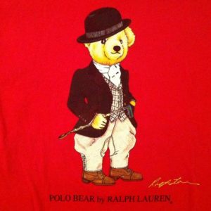 Vintage Ralph Lauren Polo Bear equestrian t-shirt
