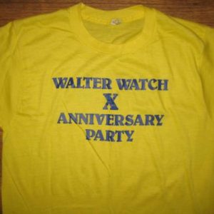 Vintage Goofy 1980's "Who's Walter" t-shirt, Screen Stars
