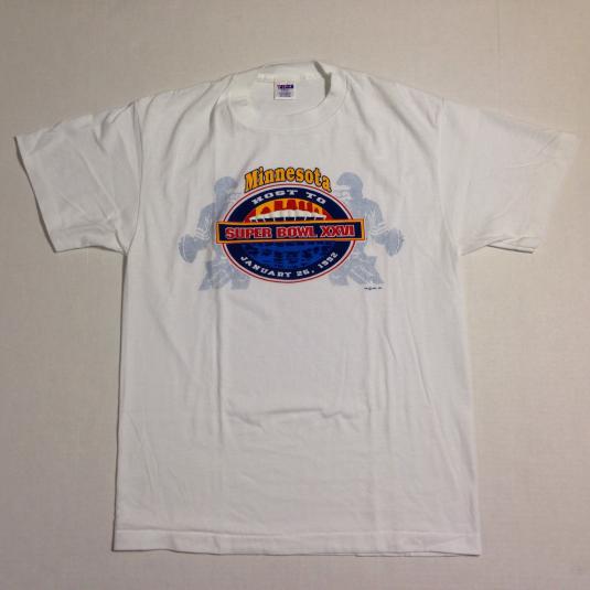 Vintage 1992 Super Bowl XXVI Minneapolis t-shirt | Defunkd