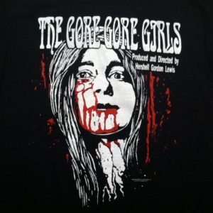 Vintage 1990's Gore Gore Girls horror cult movie t-shirt