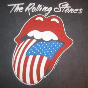 Vintage 1981 Rolling Stones t-shirt, M-L