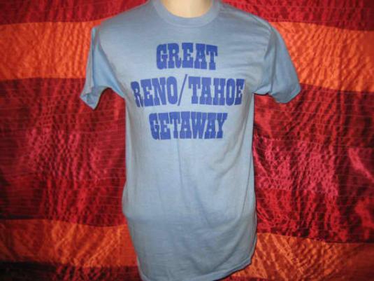 Vintage 1970’s t-shirt, Reno Tahoe, super soft and thin