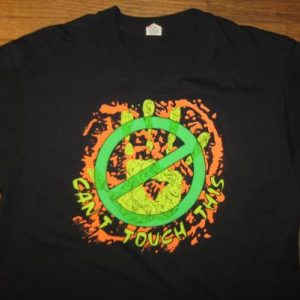 Vintage 1990 "Can't touch this" t-shirt, soft and thin, L
