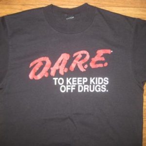 vintage Late 1980's DARE t-shirt, Screen Stars Best