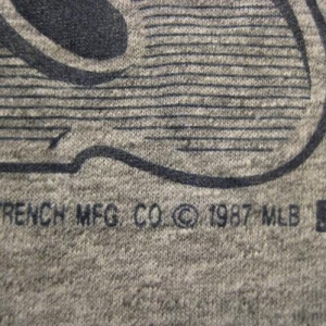 Vintage 1987 Minneosta Twins triblend t-shirt