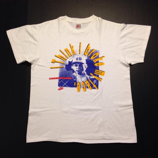 Vintage 1990 Super Dave Osborne Nike Air Flight Lite tshirt