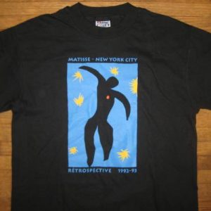 Vintage 1990's Henri Matisse art exhibit t-shirt, medium