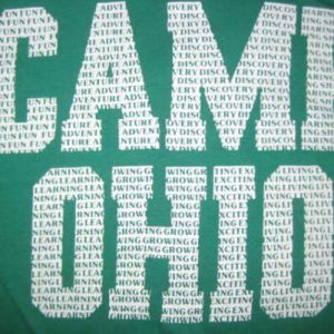 Vintage 1980's t-shirt, Camp Ohio, S M, soft and thin