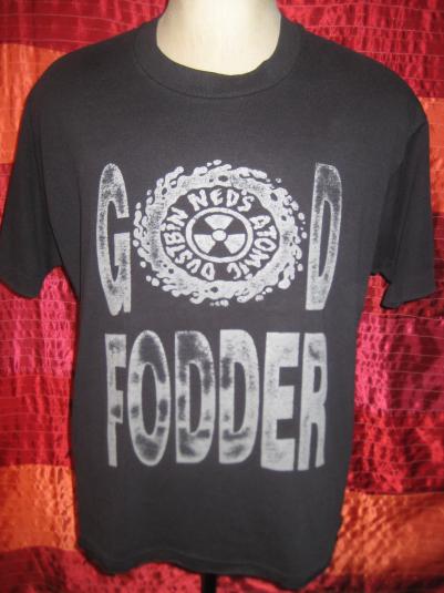 Vintage 1991 Ned's Atomic Dustbin Godfodder t-shirt, XL | Defunkd