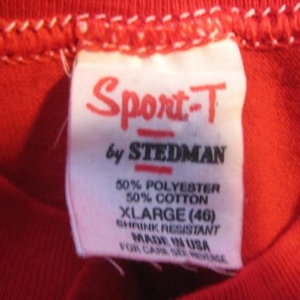 Vintage 1980's "Married this many" jersey style t-shirt L-XL