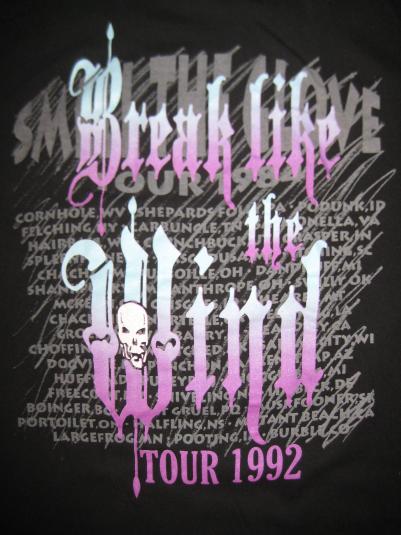 Vintage 1992 Spinal Tap “tour” t-shirt